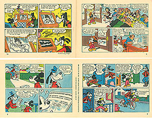 Micky Maus 26/1960 · 2 insert strips (Grade: 2-)