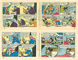 Micky Maus 19/1961 · 2 Beilagenstreifen (Z: 2+)