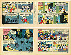 Micky Maus 8/1960 · 2 Beilagenstreifen (Z: 1-2)