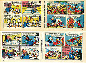 Micky Maus 11/1960 · 2 Beilagenstreifen (Z: 2)