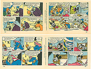 Micky Maus 19/1961 · 2 insert strips (Grade: 1-2)