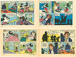 Micky Maus 1/1960 · 2 Beilagenstreifen (Z: 2-)