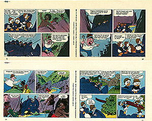Micky Maus 23/1960 · 2 insert strips (Grade: 2-)