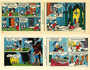 Micky Maus 9/1960 · 2 Beilagenstreifen (Z: 2+)