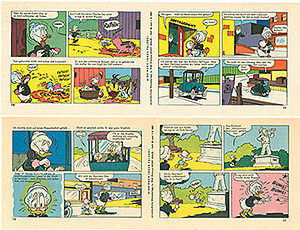 Micky Maus 35/1962 · 2 Beilagenstreifen (Z: 1)