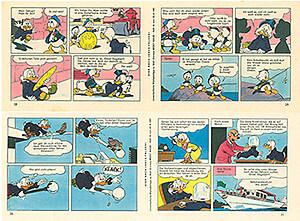 Micky Maus 39/1961 · 2 Beilagenstreifen (Z: 1-2)