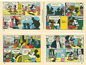 Micky Maus 3/1960 · 2 insert strips (Grade: 1-2)