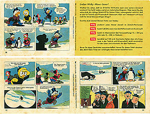 Micky Maus 18/1960 · 2 insert strips (Grade: 3)