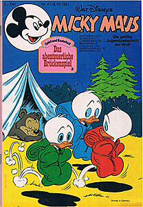 Micky Maus 41/1981 (Grade: 2+)