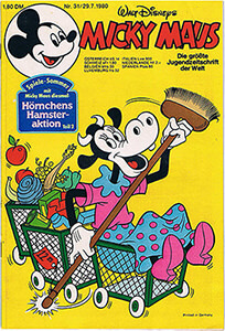 Micky Maus 31/1980 (Z: 1+)