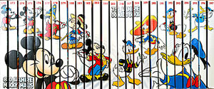 26 Bände Lustiges Taschenbuch / Nr. 372-397 mit komplettem Rückenbild 80 Jahre Micky Maus 75 Jahre Donald Duck