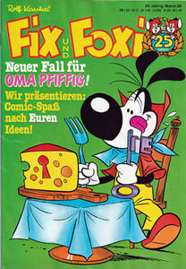 Fix und Foxi 25. Jahrgang Band 39/1977 (Z: 1+)