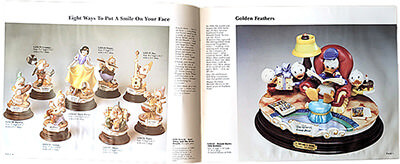 Katalog + 6 Einzelblätter Laurenz Disney Character Collection