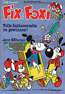 Fix und Foxi 29. Jahrgang Band 25/1981 (Z: 0-1)