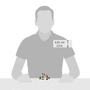 Mickey and Minnie Skating (DISNEY VILLAGE BY D56) Figur