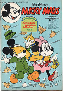 Micky Maus 45/1980 (Z: 1)