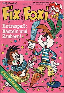 Fix und Foxi 28. Jahrgang Band 8/1980 (Z: 1+)