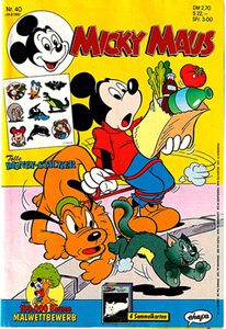 Micky Maus 40/1992 (Z: 1+)