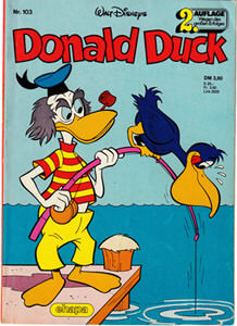 Donald Duck Zweitauflage 103 (Grade: 1-)