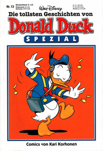 Die tollsten Geschichten von Donald Duck Spezial 13: Comics von Kari Korhonen (Z: 1+)