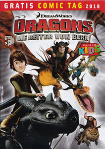 Dragons - Die Reiter von Berk (Cross Cult / Gratis Comic Tag 2018] (Z: 1+)