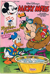 Micky Maus 36/1986 (Z: 1+)