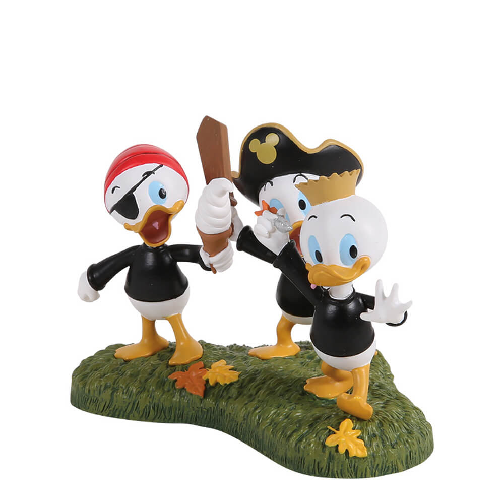 Tick, Trick und Track: Nutzt die Chance! (DISNEY VILLAGE BY D56) Figur