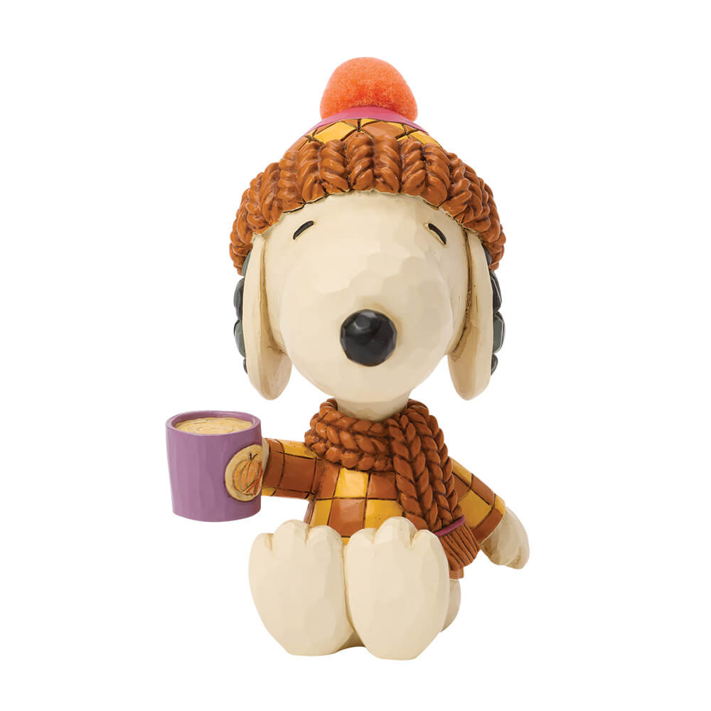 Snoopy mit Becher: Geschmack des Herbstes (PEANUTS BY JIM SHORE) Figur