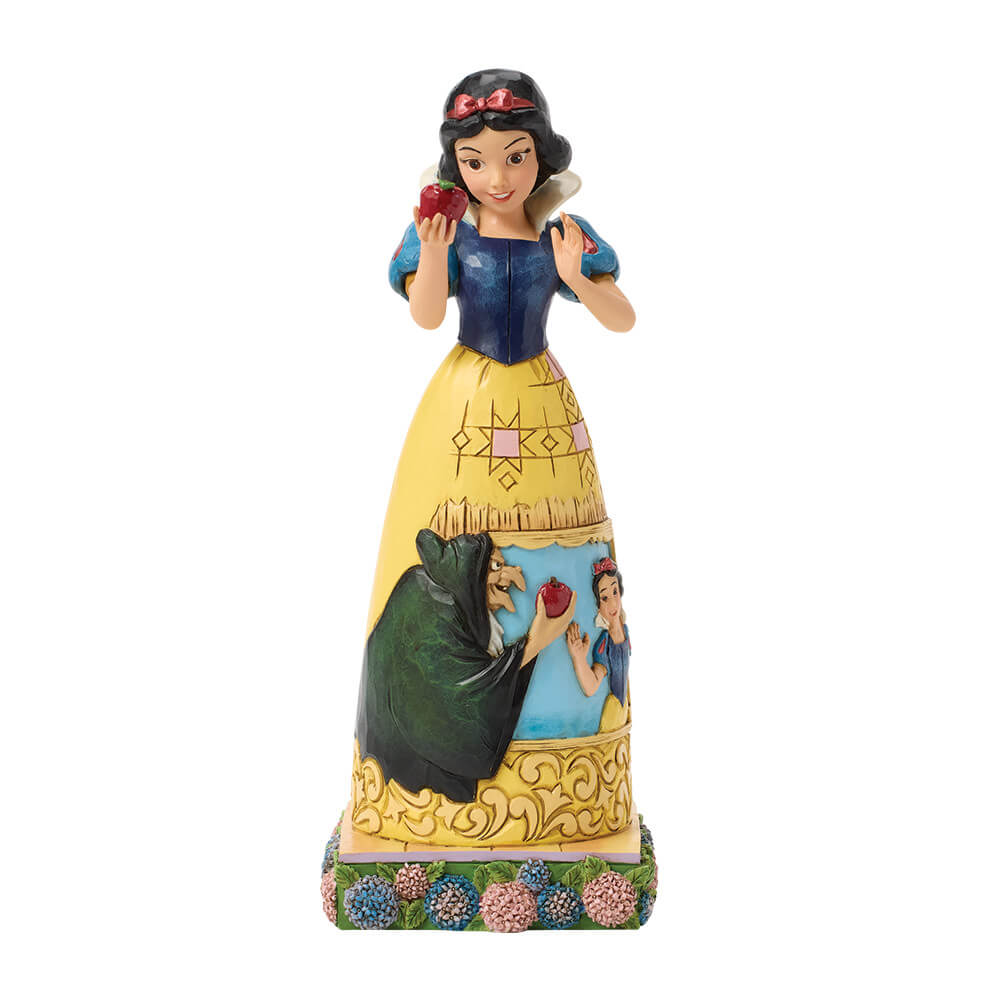 Schneewittchen-Szene mit weißem Kleid (DISNEY TRADITIONS BY JIM SHORE) Figur