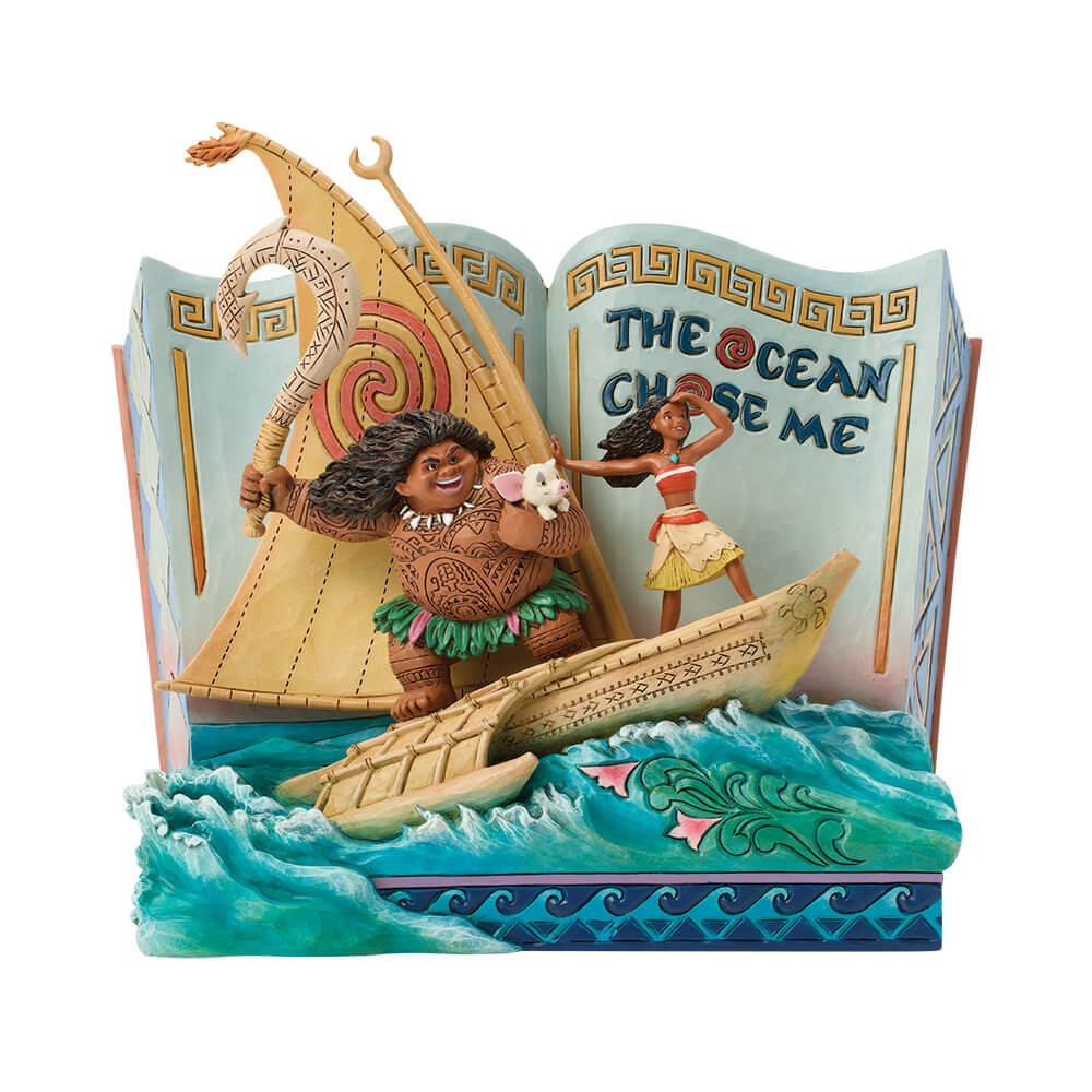 Moana Storybook " Der Ozean hat mich ausgewählt" (DISNEY TRADITIONS BY JIM SHORE) Figur