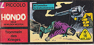 Hondo 16: Trommeln des Krieges (Lehning Piccolo) (Z: 2)