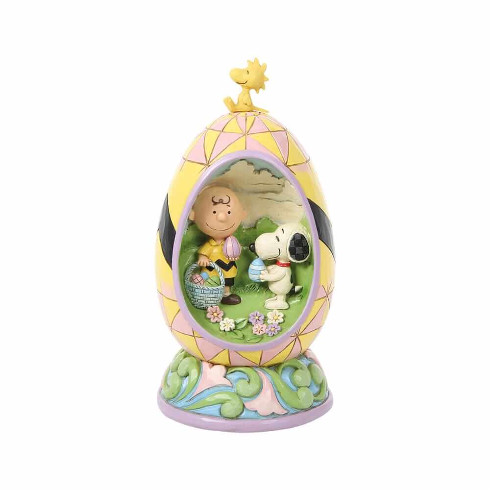 Snoopy Egg Diorama (PEANUTS BY JIM SHORE) Figure