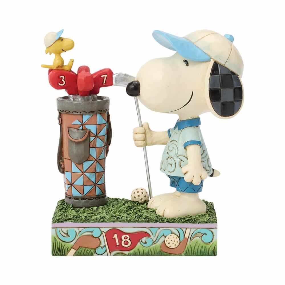 Snoopy Golfing (PEANUTS BY JIM SHORE) Figure