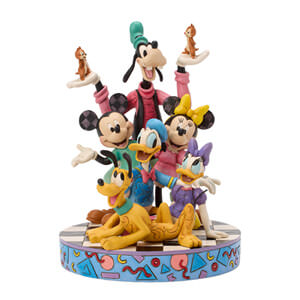 90s Retro Micky und Freunde (DISNEY TRADITIONS BY JIM SHORE) Figur