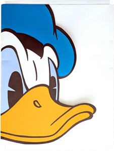 Pressemappe Donald Duck 60. Geburtstag
