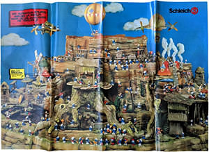 Poster Schlumpf-Familie