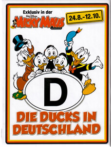 Notizzettelblock "Die Ducks in Deutschland"