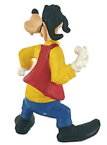 Goofy (BULLY) Small Figure 6,5cm  (variant with light-coloured face)