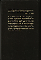 »Disney ist jeden Tag ein Abenteuer« / Michael Eisner / Heyne 1999