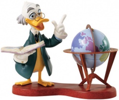 Ludwig Von Drake: Didactic Duck (WALT DISNEY CLASSICS COLLECTION) Porzellanfigur