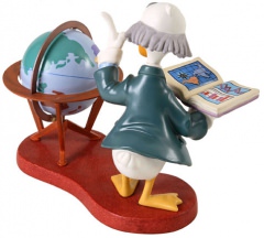 Ludwig Von Drake: Didactic Duck (WALT DISNEY CLASSICS COLLECTION) Porcelain Figure