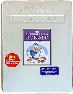 Walt Disney Treasures - The Chronological Donald Volume 4 (1951-1961) / 2 DVDs (NTSC) in Blechdose