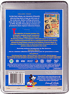 Walt Disney Treasures - The Chronological Donald Volume 4 (1951-1961) / 2 DVDs (NTSC) in Blechdose
