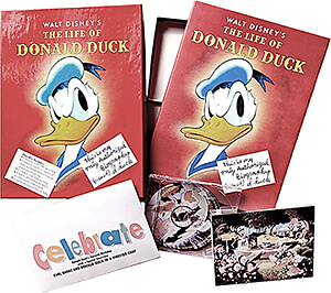 The Life of Donald Duck (Deluxe-Box with book and CD. Applewood 1994)