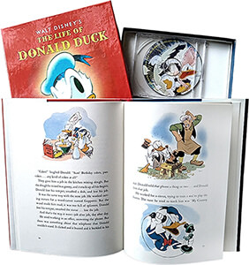 The Life of Donald Duck (Deluxe-Box mit Buch und CD. Applewood 1994)