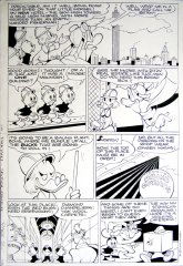 William van Horn: Ducktales - Sky-High Hi-Jinks. Final ink. Page 2