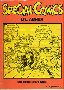 Special-Comics 1: Lil Abner - Ich liebe ehmt Knie (Al Capp)