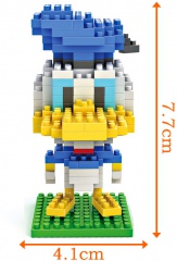 Donald Duck Nanoblock 3D-Puzzle (220 Teile)
