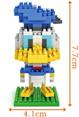 Donald Duck Nanoblock 3D-Puzzle (220 parts)