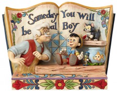 Storybook Pinocchio: Someday You Will Be A Real Boy (DISNEY TRADITIONS) Enesco 4057957